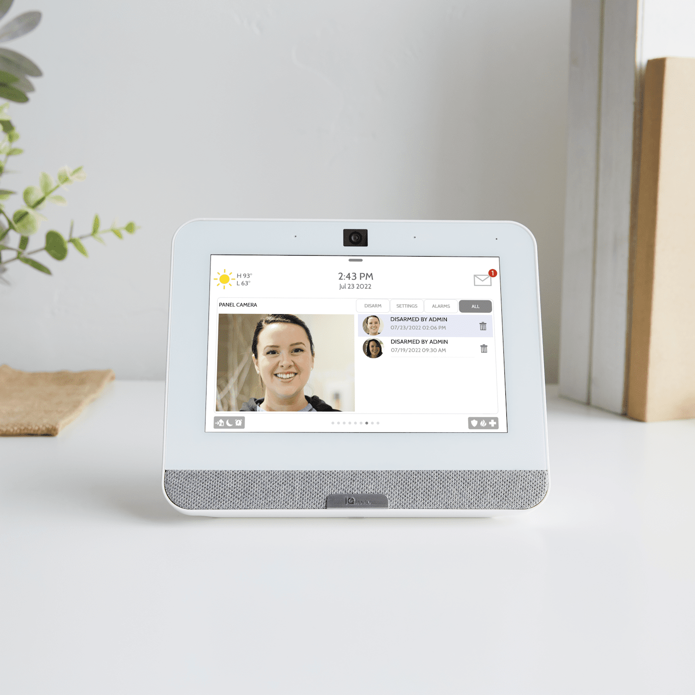 Qolsys IQ Panel 4 Includes 3 Sensors 
